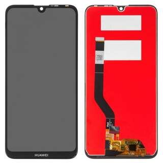 LCD Дисплей за Huawei Y7 (2019) / Y7 Pro / Y7 Prime (2019) + тъч скрийн / Черен / Оригинал