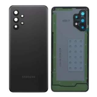 Капак батерия за Samsung +стъкло за камера A32 4G(SM-A325) черен