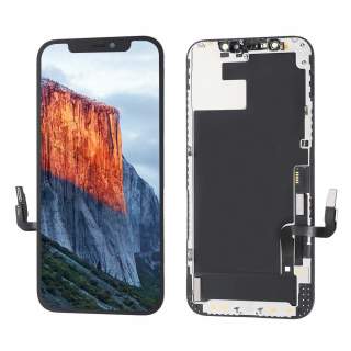 LCD Оригинален дисплей за iPhone 12/12 Pro 6.1' Черен (GX Display)
