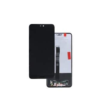LCD Дисплей за Huawei P20 (2018) / EML-L29 / 02351WKF / Тъч скрийн / Черен / Оригинал
