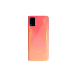 Капак батерия за Samsung +стъкло за камера Samsung A51(SM-A515F) розов