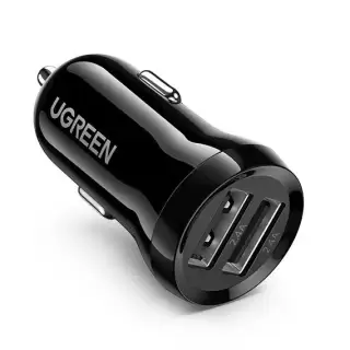 Адаптер за зареждане в автомобил UGREEN 12/24V 24W