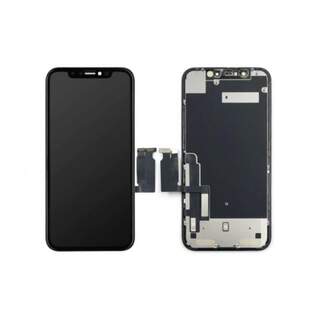 LCD Дисплей за iPhone XR 6.1'+ Тъч скрийн / Черен /
