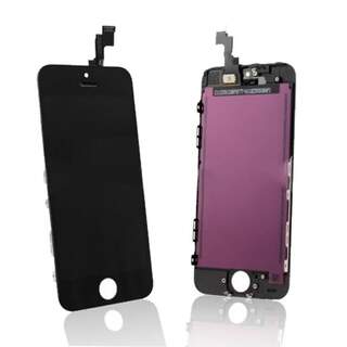 LCD Дисплей за iPhone 5S / SE + тъч скрийн / Черен /