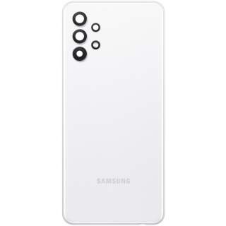 Капак батерия за Samsung +стъкло за камера A32 5G(SM-A326B) бял